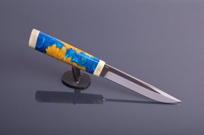 Финский нож в национальном стиле "Патриот" сталь N690 Н0570 фото