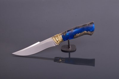 Нож авторский "Галактика" австрийская нержавеющая сталь Н0587 фото