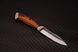 Авторский нож "Защитний" ручная работа, сталь N690, железное дерево Н0378 фото 3