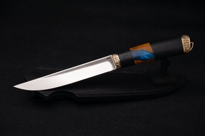 Нож в национальной тематике "Призрак" N690, гибрид Н0405 фото