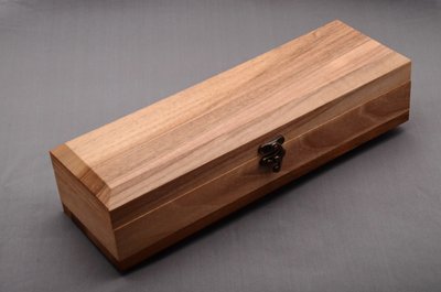 Подарочный футляр премиум №3 из дерева для ножей ручной работы Н0490 фото