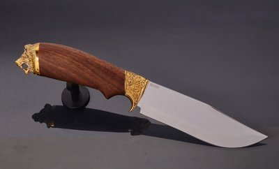 Нож универсальный "Лев в дубе" нержавеющая сталь Н0612 фото
