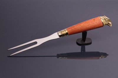Вилка-нож для мяса, для шашлыка "Сокол" ПН0020 фото
