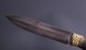 Нож ручной работы "Окопник" дамасская сталь, гибрид Н0575 фото 6