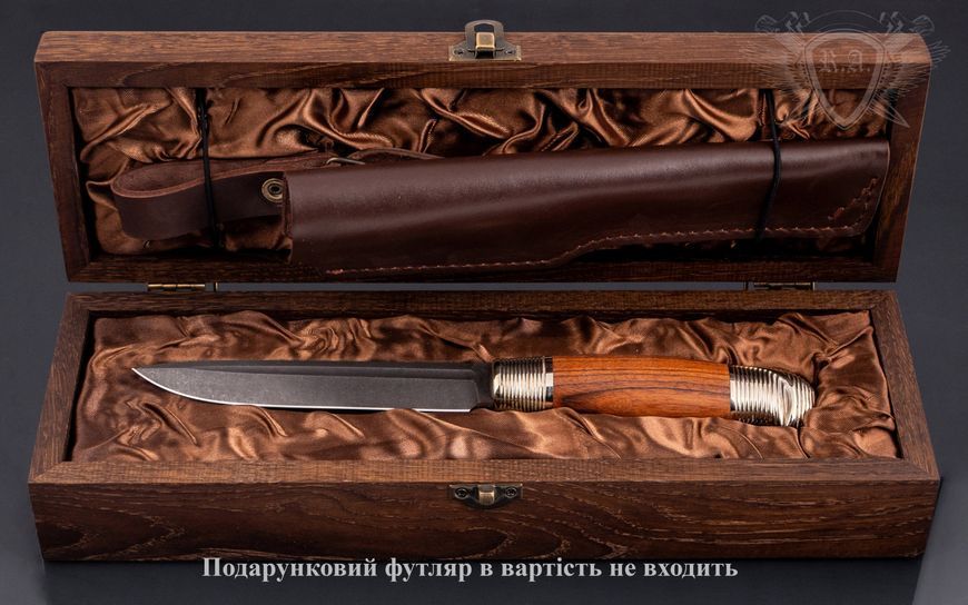 Ніж авторський "Світлий фін" N690, галтований Н0985 фото