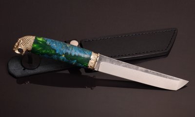 Нож танто "Тропический змей" австрийская сталь, гибрид Н0622 фото