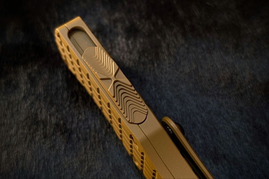 Ніж Microtech Hera D/E Siganture Series Frag Pattern Cerakote RAL-8000 14090809 фото