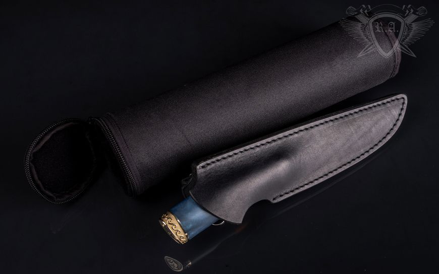 Черный Футляр для ножа из ткани CORDURA Ф0002 фото