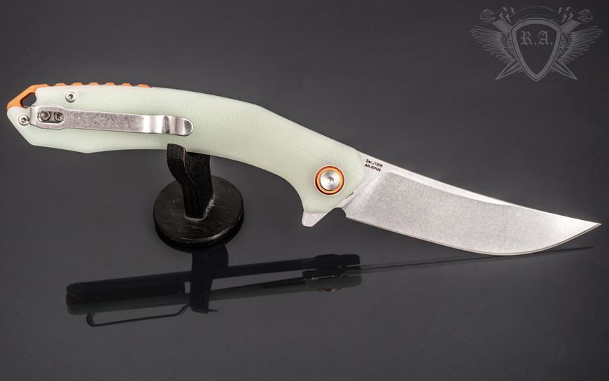 Ніж CJRB Gobi Black Blade Mint green С0005 фото