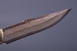 Догляд за ножем з дамаської сталі фото