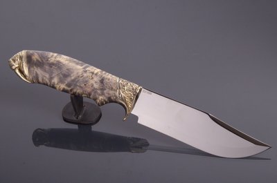 Нож походный "Морж", гравировка клинка по желанию Н0584 фото