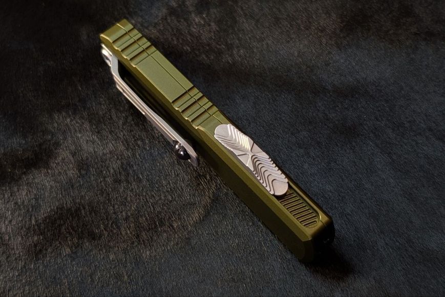 Ніж Microtech UTX-85 GEN IV D/E Stonewash OD Green 14090849 фото