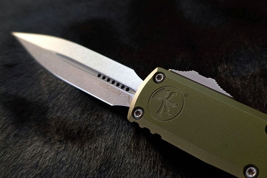 Ніж Microtech UTX-85 GEN IV D/E Stonewash OD Green 14090849 фото
