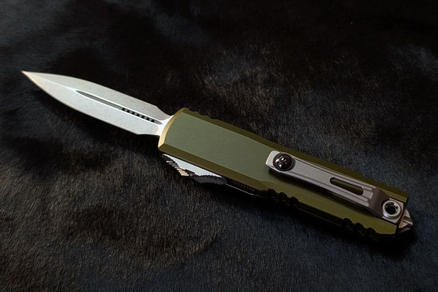 Ніж Microtech UTX-85 GEN IV D/E Stonewash OD Green 14090849 фото