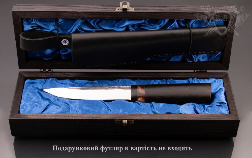 Ніж ручної роботи "Якут коричневий кант" Н0829 фото Ніж ручної роботи "Якут коричневий кант" Н0829 фото